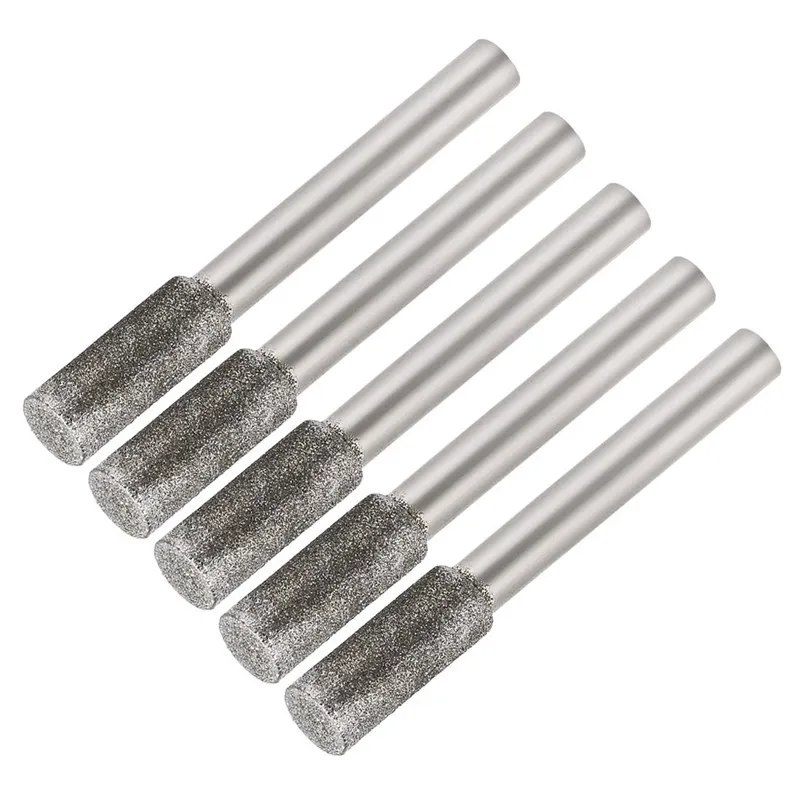 5PCS Diamond Coated Cylindrical Burr 4mm Chainsaw Sharpener Stone File Chain Saw Sharpening Carving Grinding Tools
5PCS Diamond Coated Cylindrical Burr 4mm Chainsaw Sharpener Stone File Chain Saw Sharpening Carving Grinding Tools