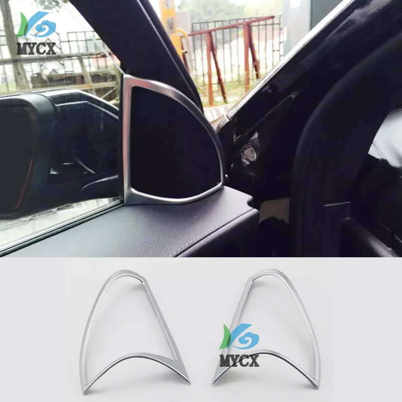For Mercedes Benz GLC Class X253 Car Styling High Pitch Loudspeaker Cover Audio Speakers Stickers Covers Frame auto Accessories
For Mercedes Benz GLC Class X253 Car Styling High Pitch Loudspeaker Cover Audio Speakers Stickers Covers Frame auto Accessories