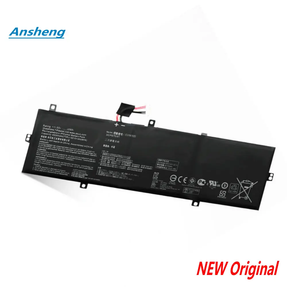 Original 11.55V 50Wh C31N1620 battery For Asus ZenBook UX430 UX430UQ UX430UQ-GV015T PRO PU404 PU404UF
Original 11.55V 50Wh C31N1620 battery For Asus ZenBook UX430 UX430UQ UX430UQ-GV015T PRO PU404 PU404UF
