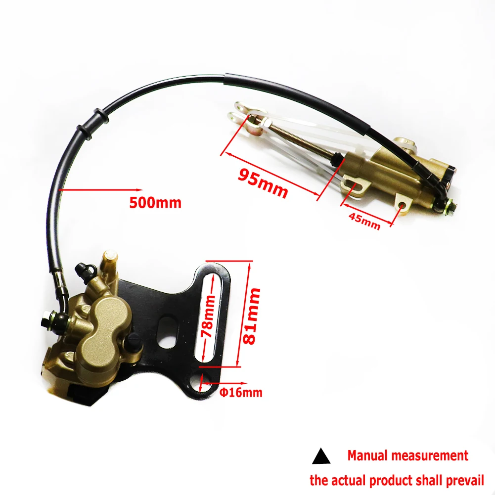 Rear Brake Disc Upper and Down Pump Caliper Assembly for 150cc-250cc Motorcycle Dirt Pit Bike
Rear Brake Disc Upper and Down Pump Caliper Assembly for 150cc-250cc Motorcycle Dirt Pit Bike