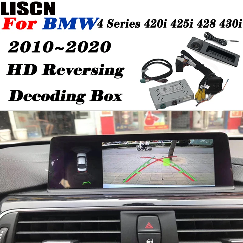 Для BMW 4 серии 420i 425i 428 430i 2010 ~ 2019/переходник интерфейса, камера заднего вида/резервная камера/комплект улучшенного модуля OEM
Для BMW 4 серии 420i 425i 428 430i 2010 ~ 2019/переходник интерфейса, камера заднего вида/резервная камера/комплект улучшенного модуля OEM