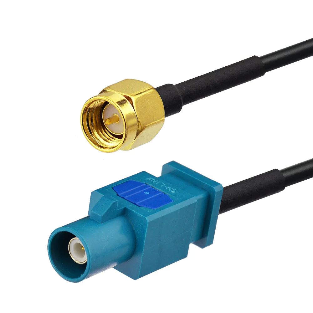 Eightwood Car GPS DAB Radio Antenna Adapter Fakra Z Male to SMA Male Connector RG174 Coaxial Cable 20cm 8'' Pigtail
Eightwood Car GPS DAB Radio Antenna Adapter Fakra Z Male to SMA Male Connector RG174 Coaxial Cable 20cm 8'' Pigtail