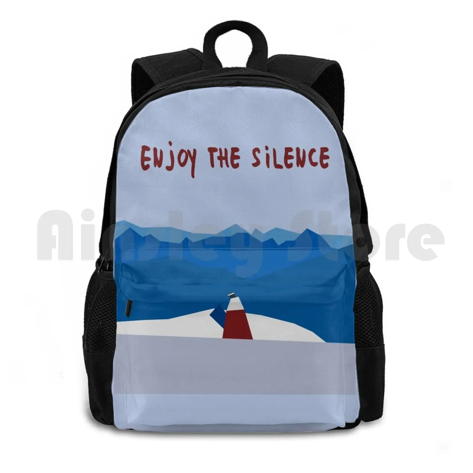 Enjoy The Silence Outdoor Hiking Backpack Waterproof Camping Travel Enjoy The Silence Music Minimalistic Bong Gahan Violator
Enjoy The Silence Outdoor Hiking Backpack Waterproof Camping Travel Enjoy The Silence Music Minimalistic Bong Gahan Violator