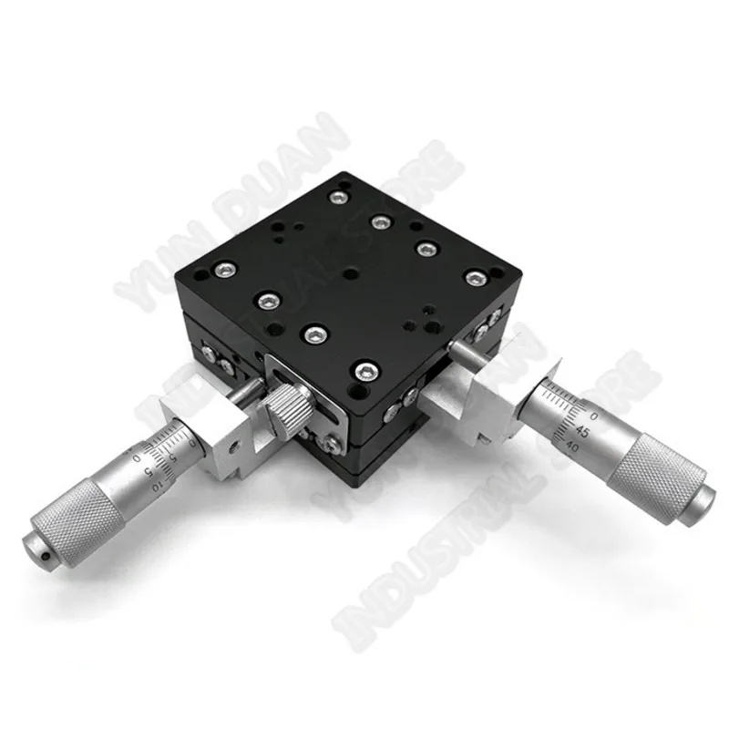 2.8" 70*70mm XY Axis Trimming Station Manual Displacement Platform Cross Roller Guide Way Linear Stage Sliding Table LY70-C
2.8" 70*70mm XY Axis Trimming Station Manual Displacement Platform Cross Roller Guide Way Linear Stage Sliding Table LY70-C