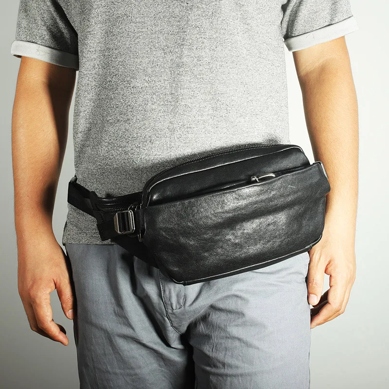 Handmade first layer cowhide belt bag, men's retro leather shoulder bag, business soft leather messenger bag
Handmade first layer cowhide belt bag, men's retro leather shoulder bag, business soft leather messenger bag