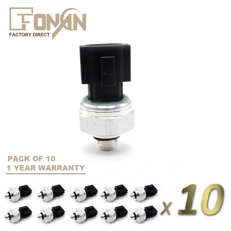 X10 AC A/C Condiitoning Pressure Sensor Switch For Nissan Altima 350Z Infiniti QX4 G20 Mitsubishi Mazda 3 BBM461503A 921361FA0A
X10 AC A/C Condiitoning Pressure Sensor Switch For Nissan Altima 350Z Infiniti QX4 G20 Mitsubishi Mazda 3 BBM461503A 921361FA0A