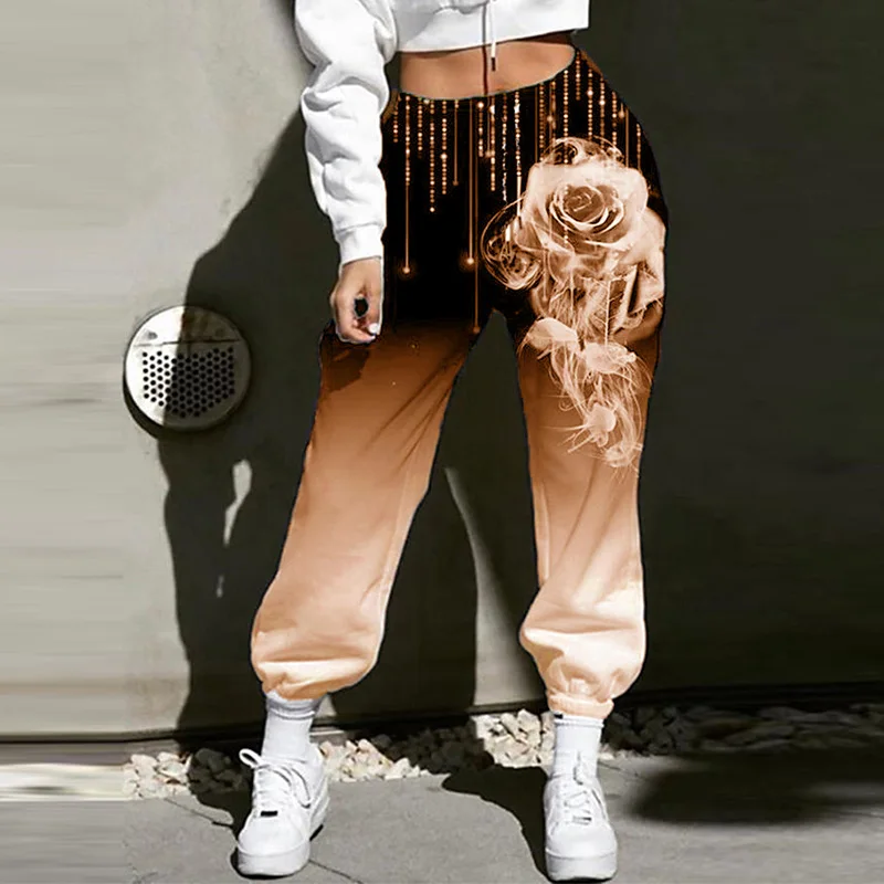 New Women Loose Printing Pencil Pants Spring Autumn Casual High Waist Trouser Elastic Waist Loungewear Streetwear Dropshipping
New Women Loose Printing Pencil Pants Spring Autumn Casual High Waist Trouser Elastic Waist Loungewear Streetwear Dropshipping