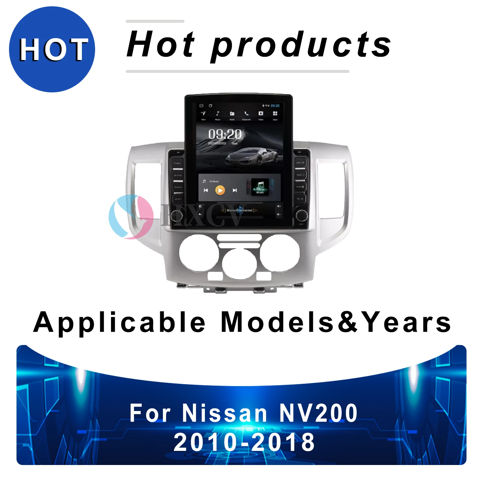 Tesla Style Vertical Smart car radio For Nissan NV200 2010- 2018 Renault Alaskan gps navigator for car 4G Bluetooth with radio
Tesla Style Vertical Smart car radio For Nissan NV200 2010- 2018 Renault Alaskan gps navigator for car 4G Bluetooth with radio