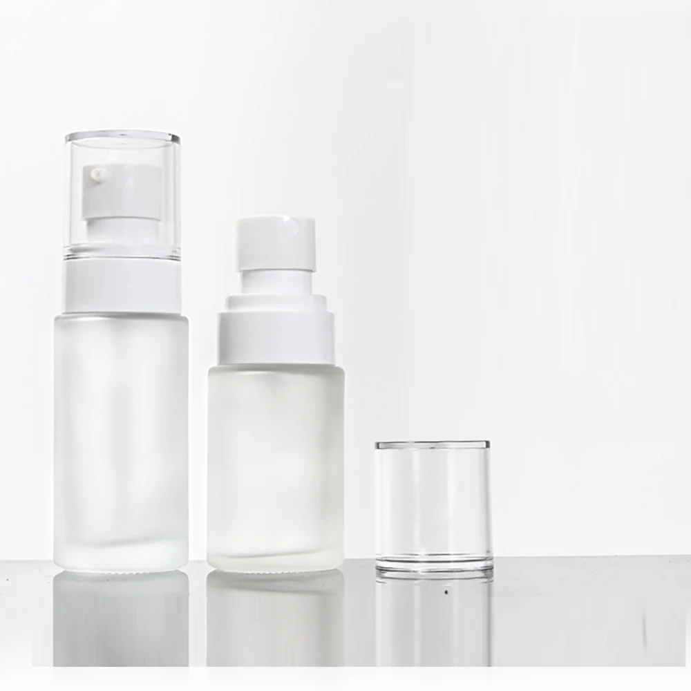 Glass Empty Bottles Refillable Travel Press Pump Cream Lotion Dispenser Pefume Spray Glass Bottle 30ml
Glass Empty Bottles Refillable Travel Press Pump Cream Lotion Dispenser Pefume Spray Glass Bottle 30ml