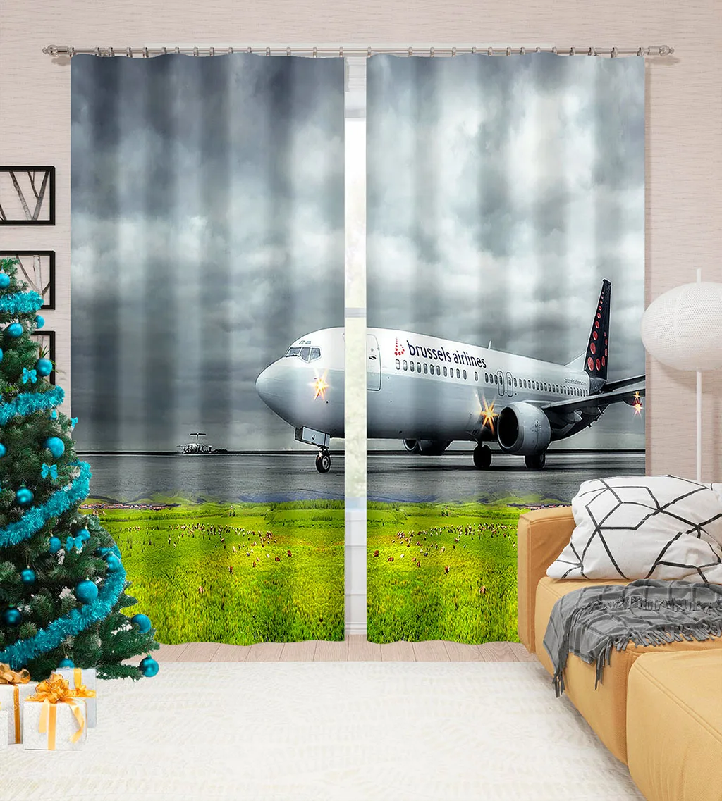 High quality custom 3d curtain fabric green scenery white fly curtain 3D Window Curtain For Living Room
High quality custom 3d curtain fabric green scenery white fly curtain 3D Window Curtain For Living Room