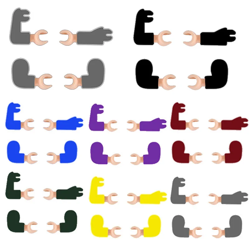 MOC Figures Multicolor Bending Arm Accessories Building Blocks Military Soldier Multifunctional Arm Parts Bricks Toys For Kids
MOC Figures Multicolor Bending Arm Accessories Building Blocks Military Soldier Multifunctional Arm Parts Bricks Toys For Kids