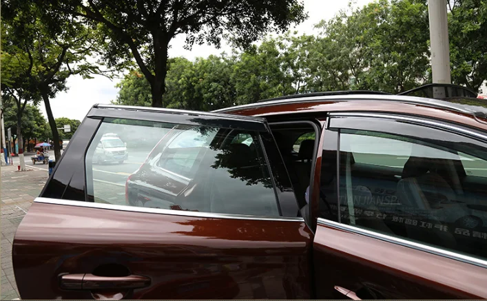 Car Styling plastic Accessories 4pcs for Volvo XC60 2011-2017 Window Visor Sun Rain Guard
Car Styling plastic Accessories 4pcs for Volvo XC60 2011-2017 Window Visor Sun Rain Guard