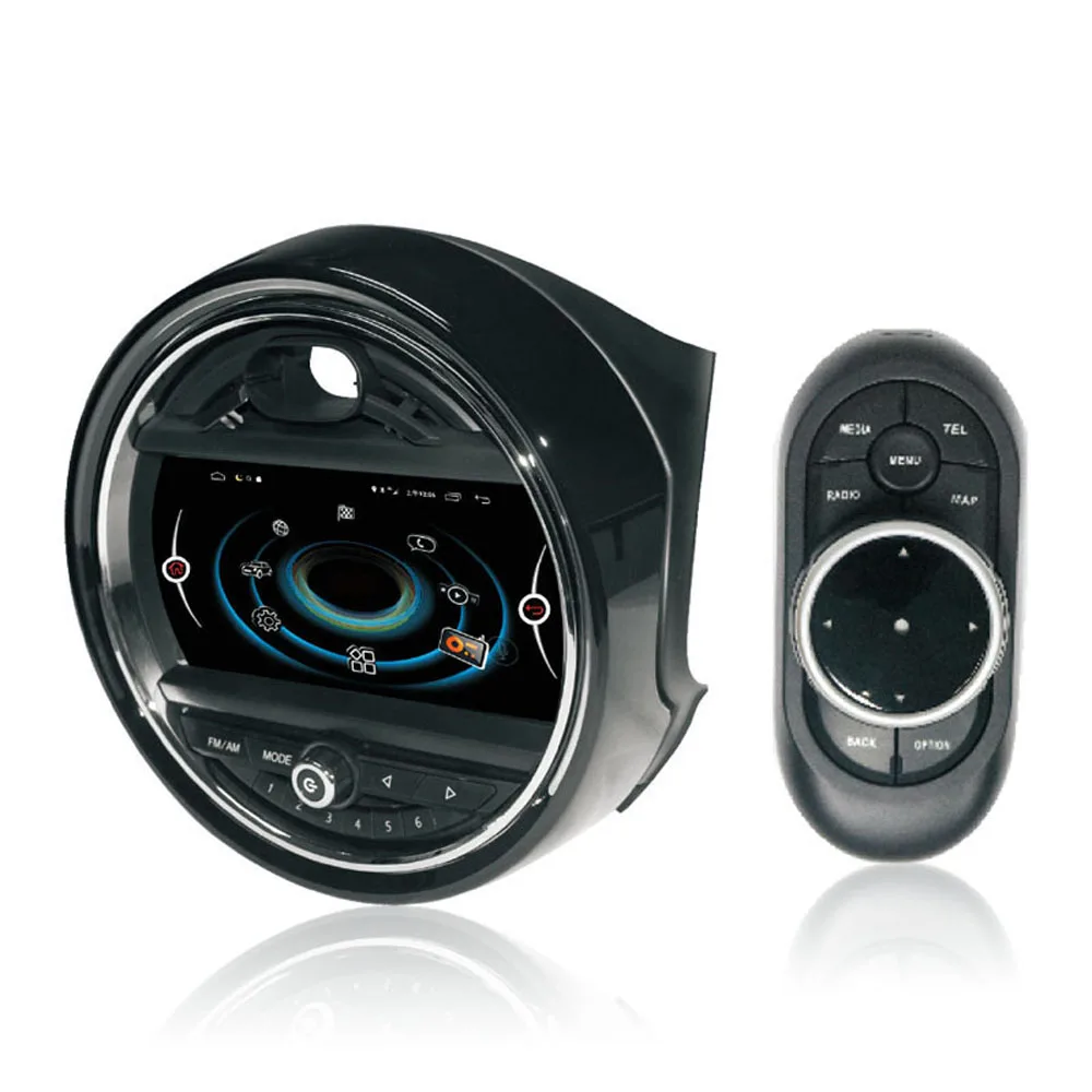 9 дюймов Автомобильный мультимедийный плеер для BMW MINI Cooper F55 F56 CLUBMAN (НБТ EVO) Android 10,0 автомобиля GPS навигации с Carplay
9 дюймов Автомобильный мультимедийный плеер для BMW MINI Cooper F55 F56 CLUBMAN (НБТ EVO) Android 10,0 автомобиля GPS навигации с Carplay