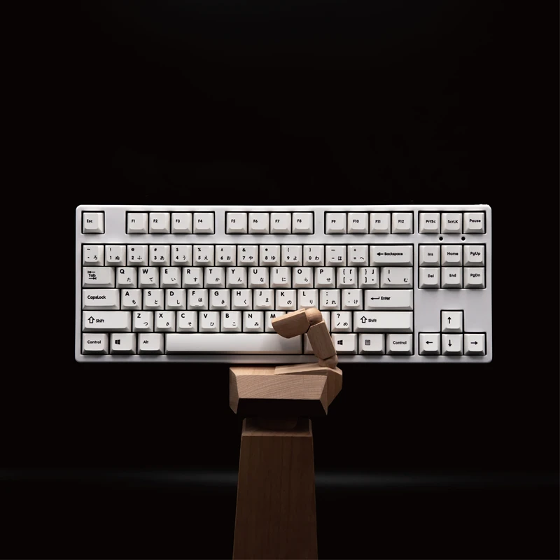 PBT Dye Subbed Keycap For Razer Corsair Mechanical keyboard Minimalist White Japanese Key Caps For MX Switch Cherry Profile
PBT Dye Subbed Keycap For Razer Corsair Mechanical keyboard Minimalist White Japanese Key Caps For MX Switch Cherry Profile
