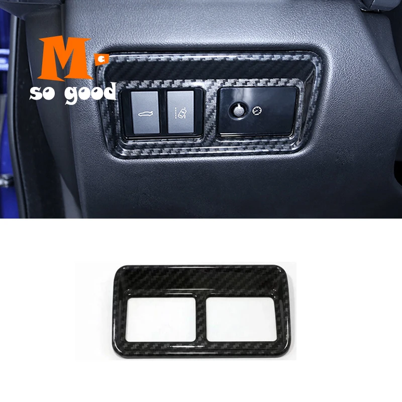 ABS Carbon fiber Rear Door Switch Control Button Panel Cover Trim For Jaguar XF XE XFL F-PACE 2016 2017 2018 accessories
ABS Carbon fiber Rear Door Switch Control Button Panel Cover Trim For Jaguar XF XE XFL F-PACE 2016 2017 2018 accessories