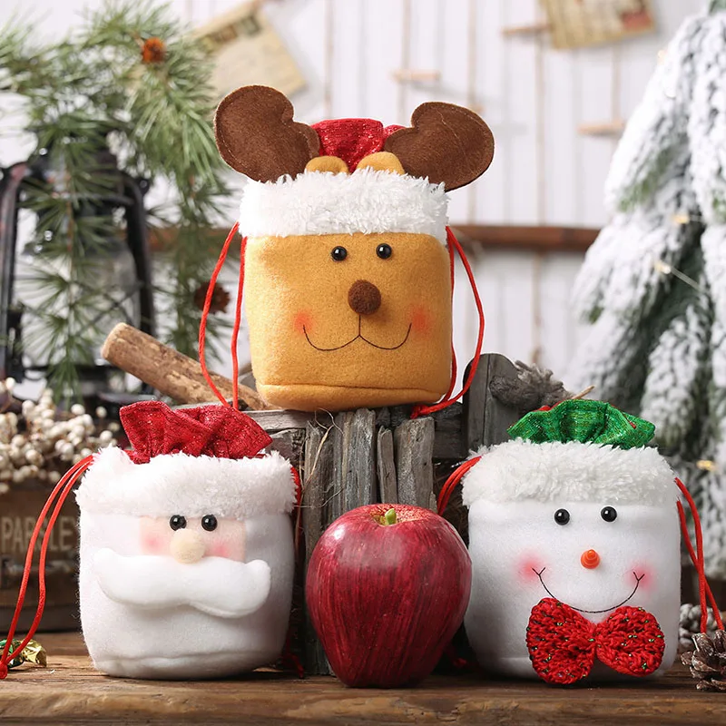2019 Xmas Tree Hanging Ornaments for Home Decoration Christmas Gift Bag with Drawstring Santa Snowman Deer Children Candy Bag
2019 Xmas Tree Hanging Ornaments for Home Decoration Christmas Gift Bag with Drawstring Santa Snowman Deer Children Candy Bag