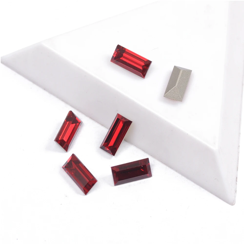 4501 Baguette K9 Fancy Rhinestone Lt. Siam Color Crystal Diamond Best Quality Crystals Rhinestones for Nail Art Decorations
4501 Baguette K9 Fancy Rhinestone Lt. Siam Color Crystal Diamond Best Quality Crystals Rhinestones for Nail Art Decorations