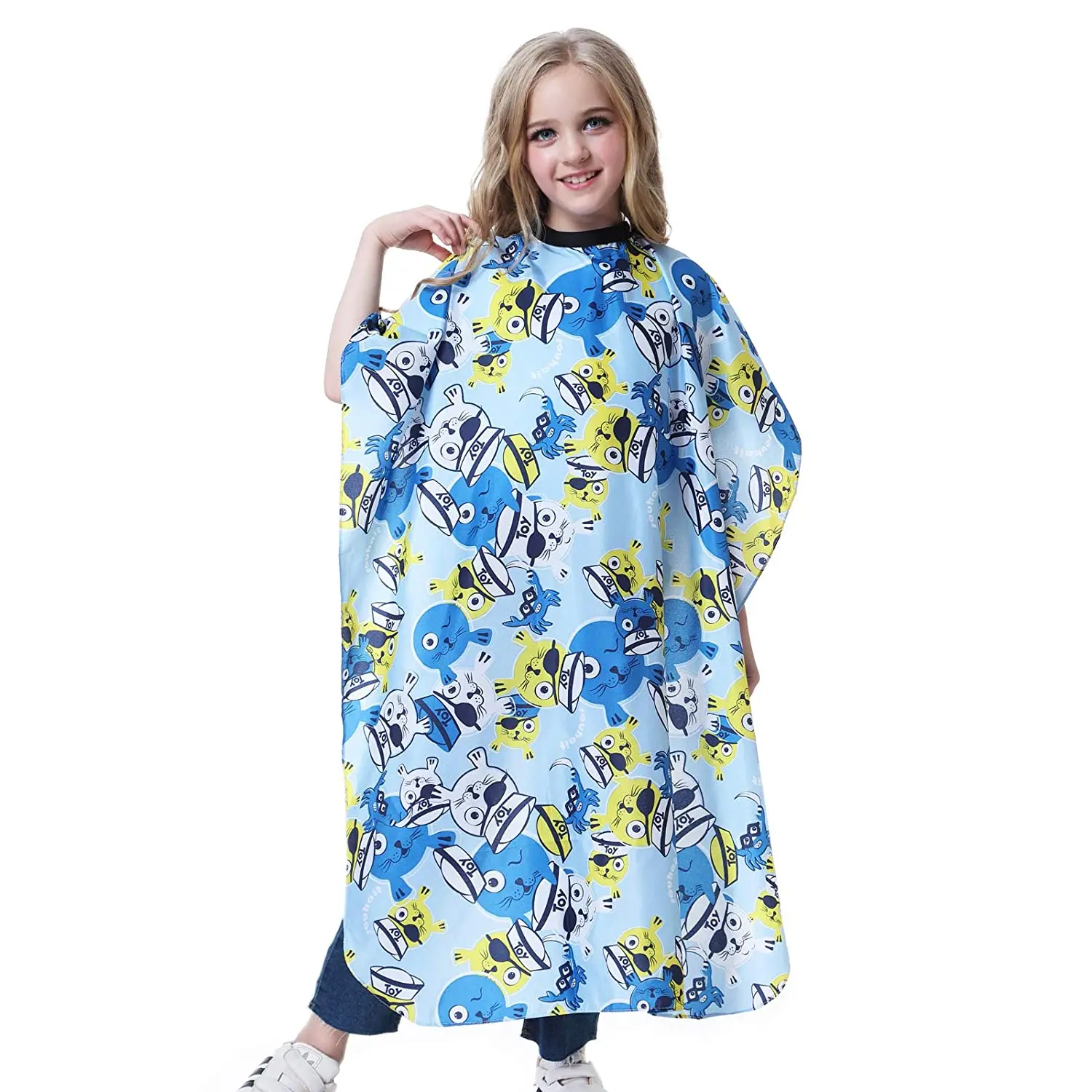 Hair Salon Barber Special Children's Haircut Cape Water Repellent Non-Stick Hair Cartoon Baby Home Haircut Tool Shawl Apron
Hair Salon Barber Special Children's Haircut Cape Water Repellent Non-Stick Hair Cartoon Baby Home Haircut Tool Shawl Apron