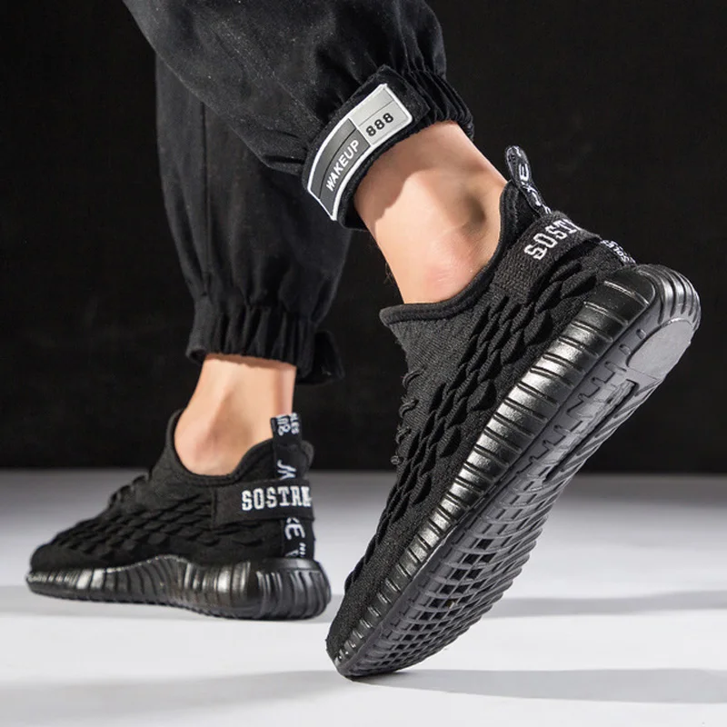 Men's Outdoor Travel Non-Slip Sports Running Shoes Breathable Fly Woven Casual Sneakers All-Match Fashion Fitness Exercise
Men's Outdoor Travel Non-Slip Sports Running Shoes Breathable Fly Woven Casual Sneakers All-Match Fashion Fitness Exercise