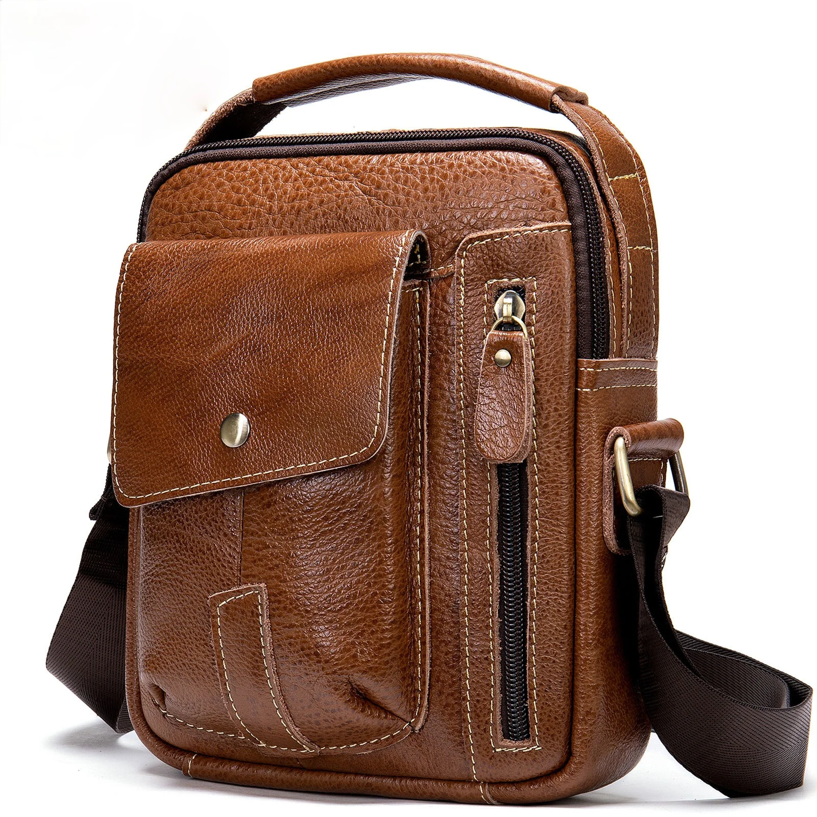 Casual men's shoulder bag retro messenger bag high quality men's bag cowhide handbag capacity men's messenger bag tote bag
Casual men's shoulder bag retro messenger bag high quality men's bag cowhide handbag capacity men's messenger bag tote bag