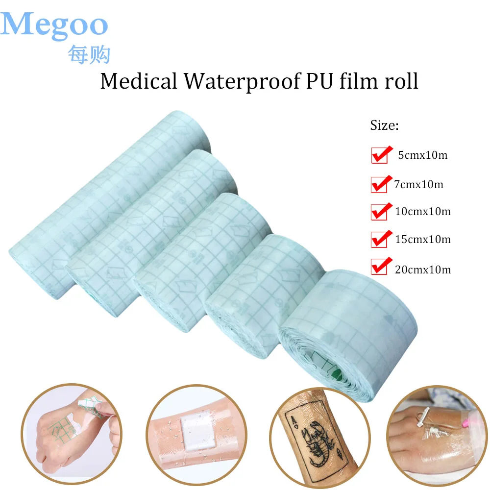 2 Rolls Breathable Waterproof Tattoo Aftercare PU Membrane Tape PU Film Tattoo Bandage Roll Catheter Needle Tube Gauze Fixation
2 Rolls Breathable Waterproof Tattoo Aftercare PU Membrane Tape PU Film Tattoo Bandage Roll Catheter Needle Tube Gauze Fixation