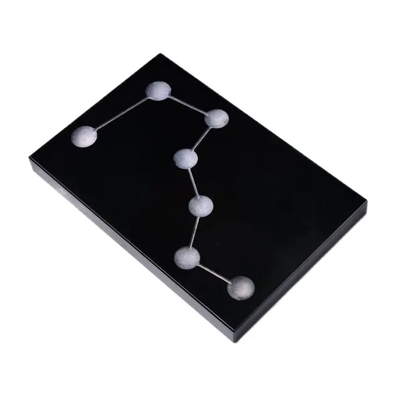 Natural Obsidian Crystal Sphere Feng Shui Mirror With Seven Star Array Points Healing For Home Decor
Natural Obsidian Crystal Sphere Feng Shui Mirror With Seven Star Array Points Healing For Home Decor
