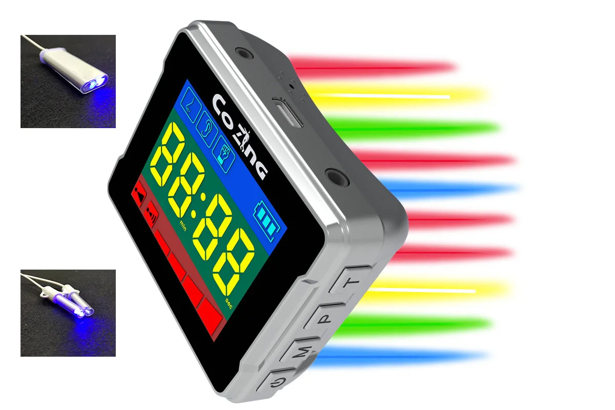 UV ligh therapy 4 colors laser light Hypertension Treatment Low Level Laser Watch
UV ligh therapy 4 colors laser light Hypertension Treatment Low Level Laser Watch