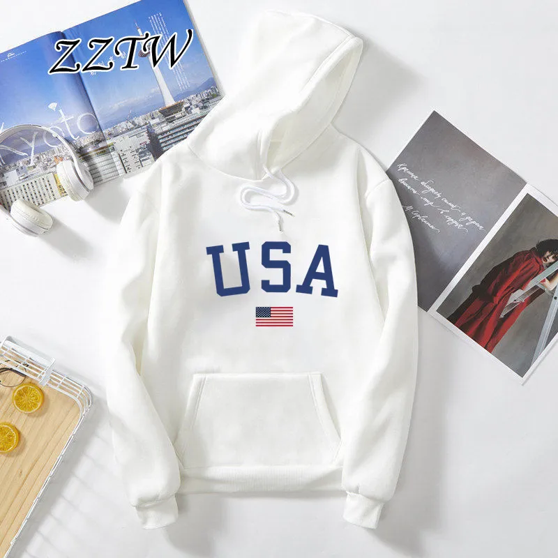 Women's Hoodies Usa Letter Flag Printed Sweatshirt Long Sleeve Autumn Tops harajuku hoodie Blouse Casual Clothes for female
Women's Hoodies Usa Letter Flag Printed Sweatshirt Long Sleeve Autumn Tops harajuku hoodie Blouse Casual Clothes for female