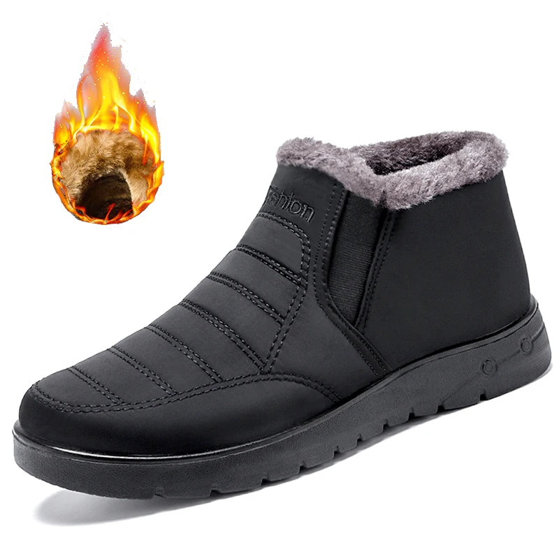 Men Boots Winter Warm Faux Short Plush Snow Boots Men Nice New Male Outdoor High Quality Winter sneakers Shoes Men Snow Boots
Men Boots Winter Warm Faux Short Plush Snow Boots Men Nice New Male Outdoor High Quality Winter sneakers Shoes Men Snow Boots