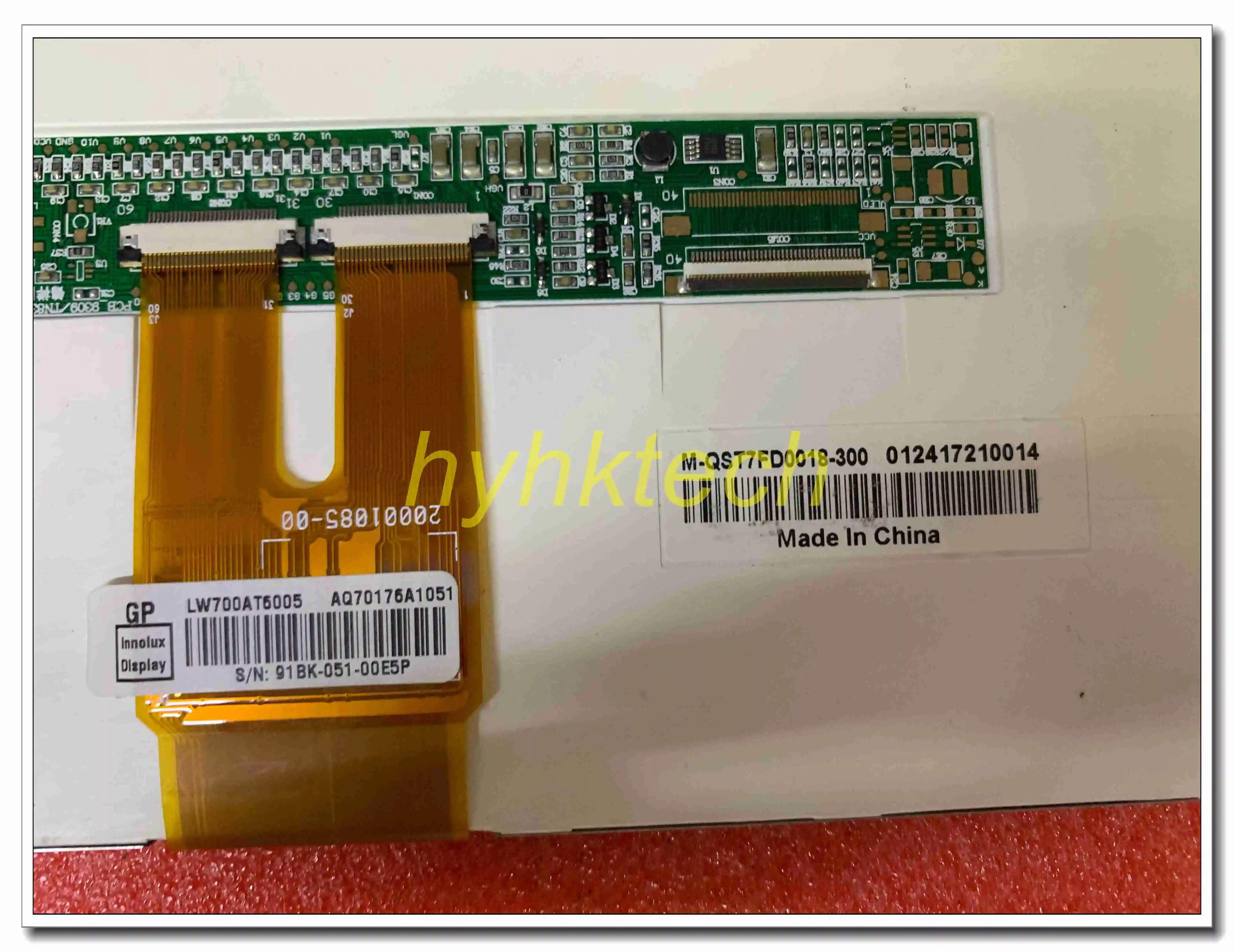 LW700AT6005 7.0 inch Laptop LCD Panel,800*480. A+ grade, test 100% working before shipment
LW700AT6005 7.0 inch Laptop LCD Panel,800*480. A+ grade, test 100% working before shipment