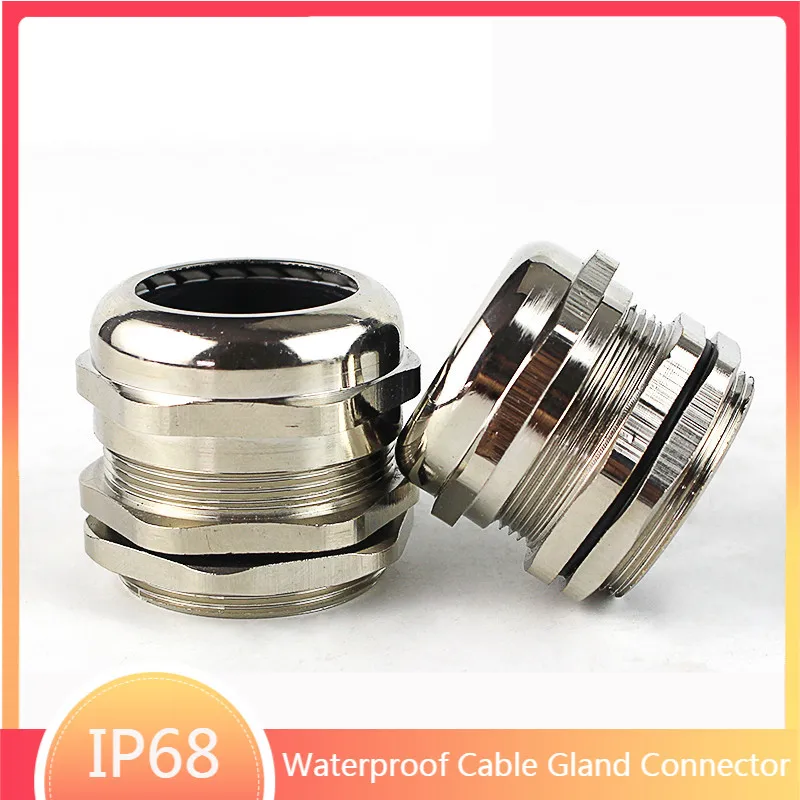 Waterproof Cable Gland Connector IP68 Nickel Plated Brass Metric Cable Split structure M10 M12 M18 M20 M25 M30 M32
Waterproof Cable Gland Connector IP68 Nickel Plated Brass Metric Cable Split structure M10 M12 M18 M20 M25 M30 M32