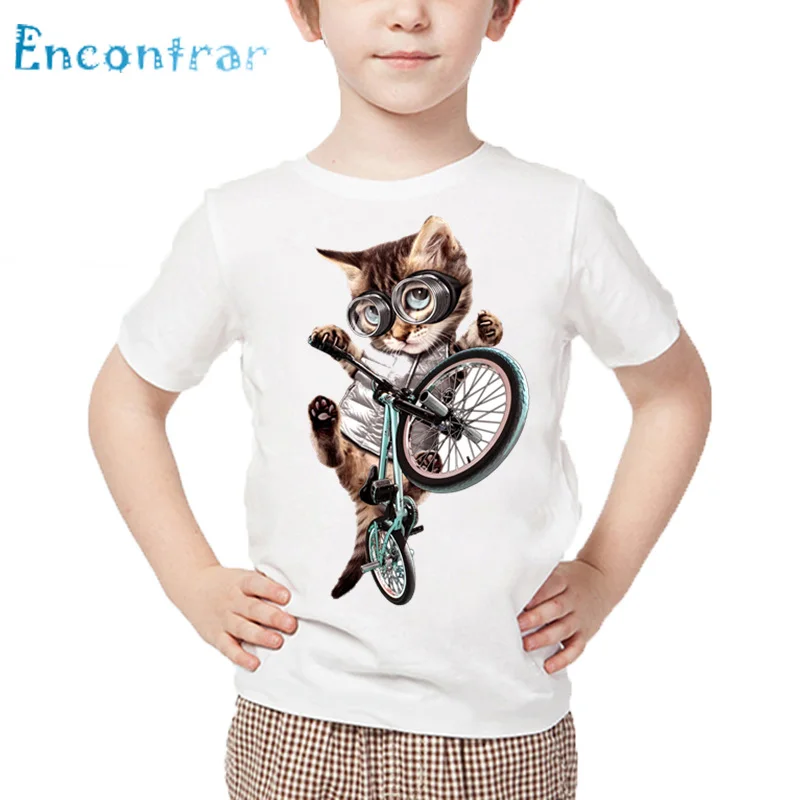 Kids Cute Cat Print Funny T shirt Baby Summer Short Sleeve Tops Boys and Girls Casual White T-shirt,oHKP5550
Kids Cute Cat Print Funny T shirt Baby Summer Short Sleeve Tops Boys and Girls Casual White T-shirt,oHKP5550
