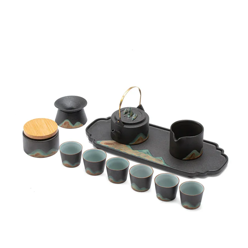 Porcelain Kung Fu Tea Set Suit Tea Making Teapot Japanese Household Minimalist Modern Ceramic Cup Tea Gift Giving Presents
Porcelain Kung Fu Tea Set Suit Tea Making Teapot Japanese Household Minimalist Modern Ceramic Cup Tea Gift Giving Presents