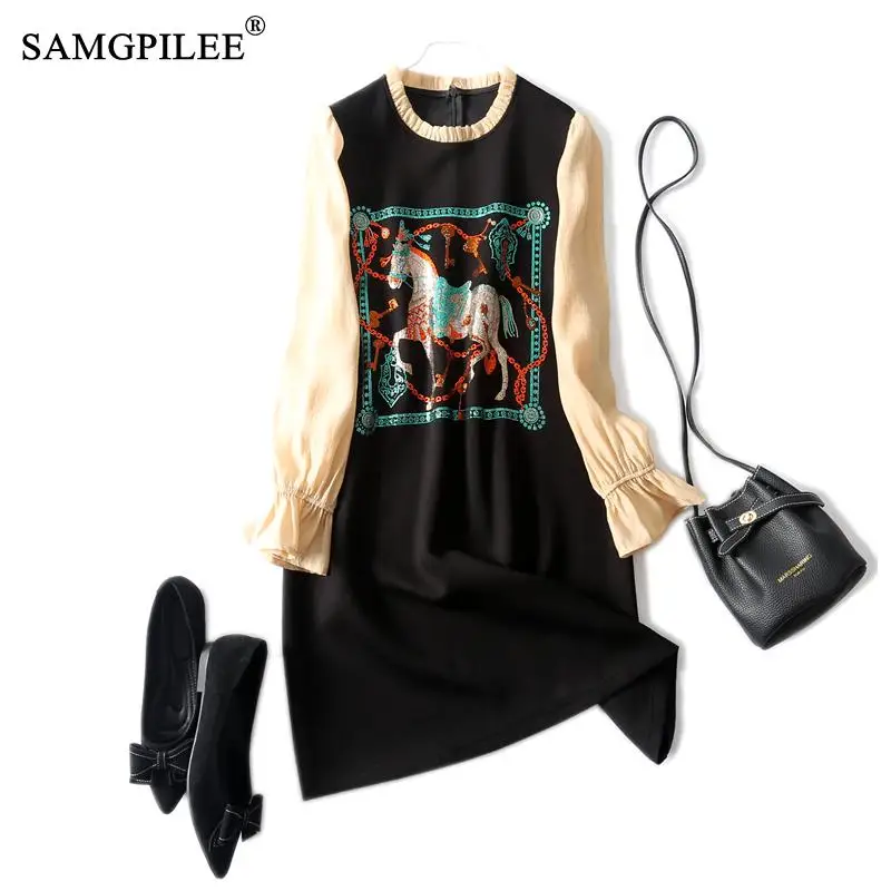 Winter Dress Women 2021 New Plus Suze A Line Long Sleeve Hot Rhinestone Horse Space Cotton A-line Autumn Dresses For Woman 4XL
Winter Dress Women 2021 New Plus Suze A Line Long Sleeve Hot Rhinestone Horse Space Cotton A-line Autumn Dresses For Woman 4XL