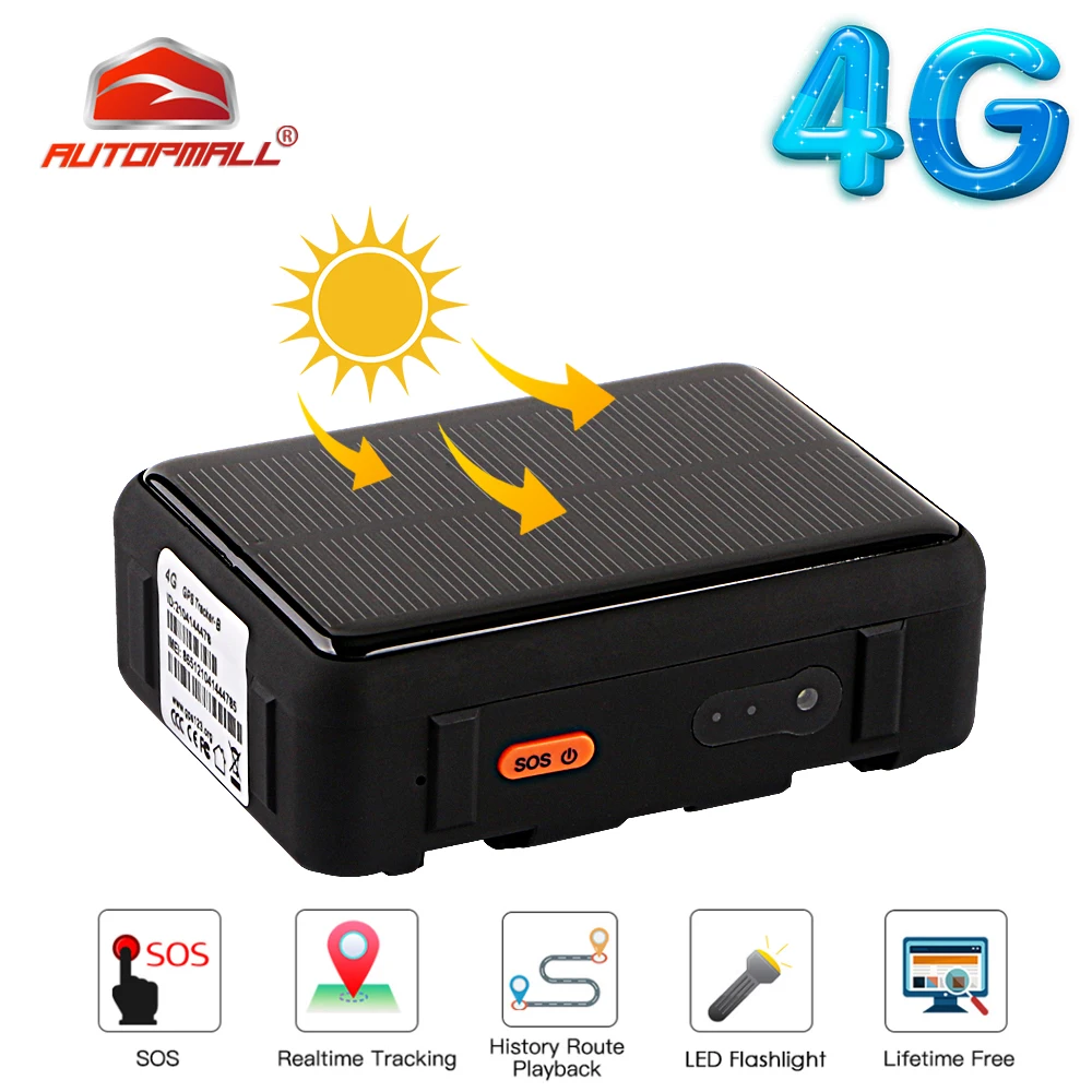 Car GPS Tracker 4G Solar Tracker Cow GPS Tracker Waterproof For Boat Horse Remote Control SOS Voice Monitor LED Light Free APP
Car GPS Tracker 4G Solar Tracker Cow GPS Tracker Waterproof For Boat Horse Remote Control SOS Voice Monitor LED Light Free APP