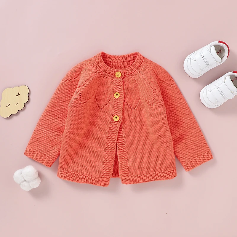Baby Sweater Knitted Autumn Newborn Girls Boys Top Long Sleeve Outerwear Toddler Infant Clothing Fashion Solid Knitwear Cardigan
Baby Sweater Knitted Autumn Newborn Girls Boys Top Long Sleeve Outerwear Toddler Infant Clothing Fashion Solid Knitwear Cardigan