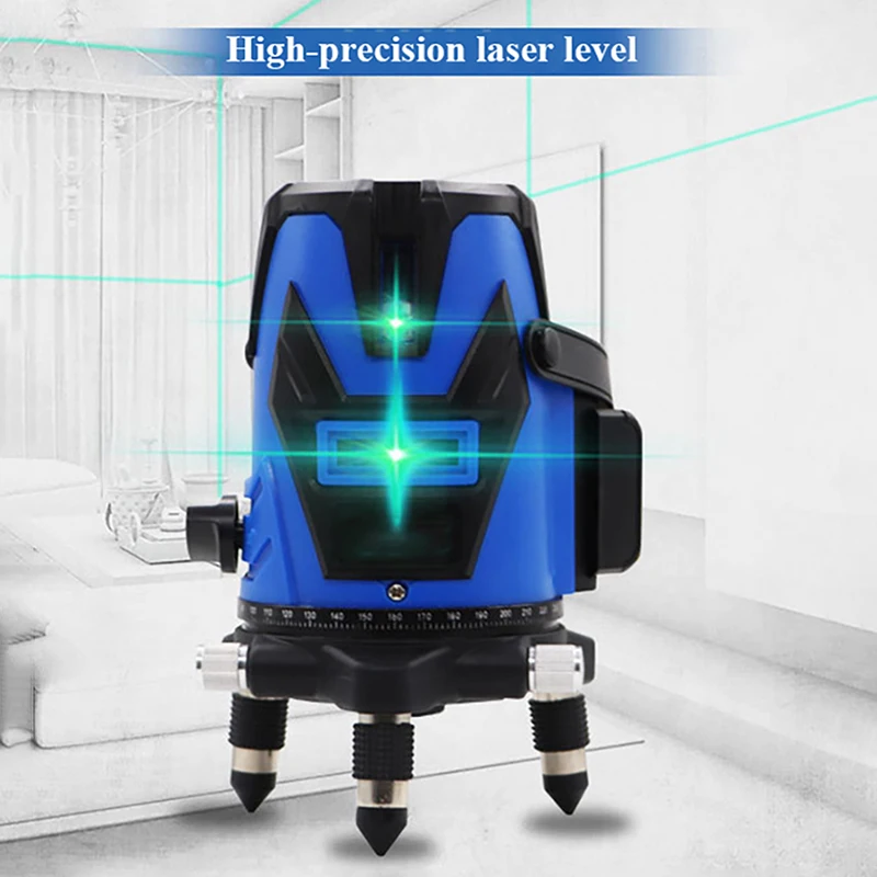 5 Lines High precision laser level Laser Leveling Unit Guide line Super Powerful 4d Laser Level Self Laser Guide 3D Leveling
5 Lines High precision laser level Laser Leveling Unit Guide line Super Powerful 4d Laser Level Self Laser Guide 3D Leveling