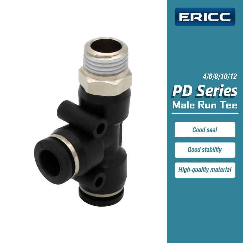 10 pcs/lot PD Series Male Run Tee Connector PD6-01 PD8-02 PD10-02 PD12-01 Pneumatic Components Fittings Pneumatic
10 pcs/lot PD Series Male Run Tee Connector PD6-01 PD8-02 PD10-02 PD12-01 Pneumatic Components Fittings Pneumatic