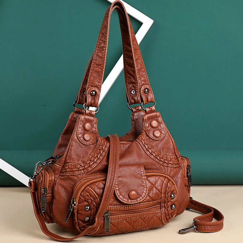 Women Handbags High Quality Soft PU Leather Women's Bag Designer Women Shoulder Tote Bag New Fashion Luxury Female Messenger Bag
Women Handbags High Quality Soft PU Leather Women's Bag Designer Women Shoulder Tote Bag New Fashion Luxury Female Messenger Bag