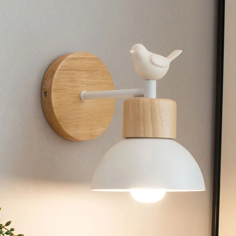Bird Lamp Modern Wood Iron Wall Lamps Bedroom Bedside Light Fixtures Wall Sconce Bathroom Decoration Wall Lights for Home Decor
Bird Lamp Modern Wood Iron Wall Lamps Bedroom Bedside Light Fixtures Wall Sconce Bathroom Decoration Wall Lights for Home Decor