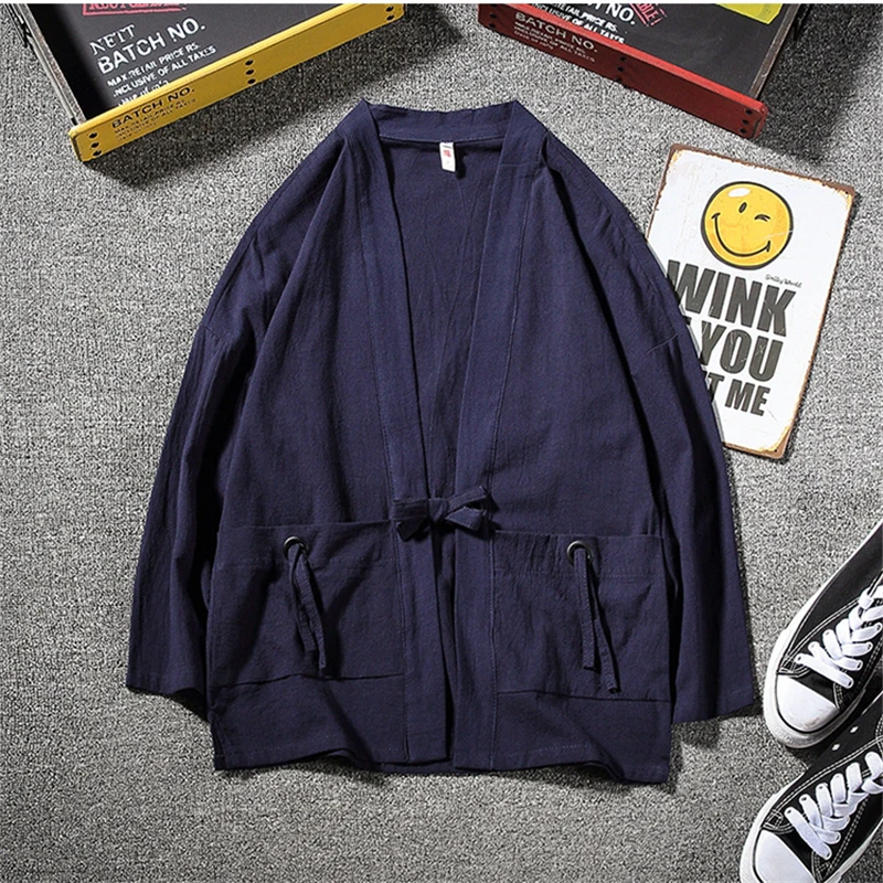 Navy Blue Coat Thin 5xl Japanese Style Kimono Yukata Women Loose Sunscreen Cardigan Han Fu Kimono Vestido Chino
Navy Blue Coat Thin 5xl Japanese Style Kimono Yukata Women Loose Sunscreen Cardigan Han Fu Kimono Vestido Chino