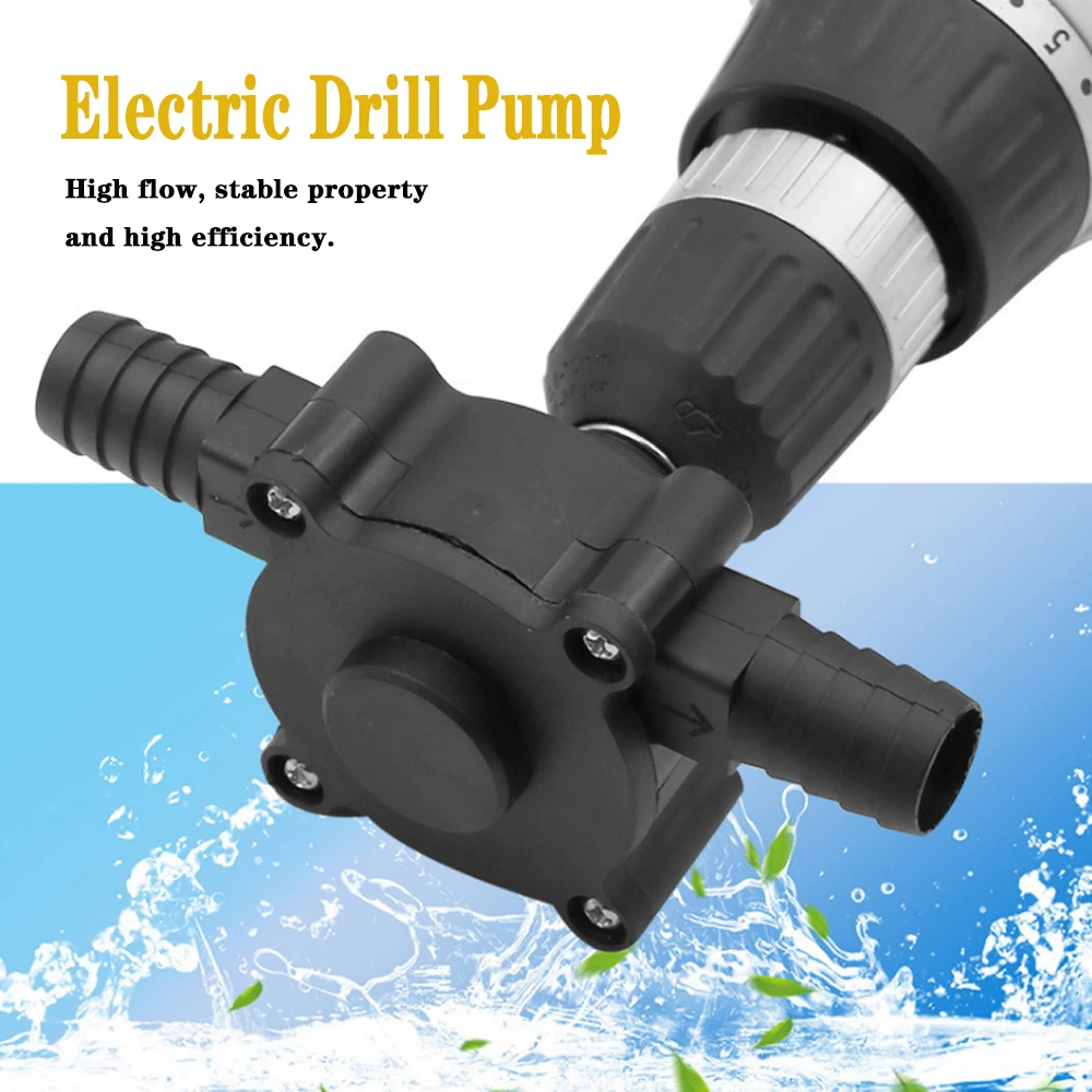 Portable Electric Drill Pump Diesel Oil Fluid Water Pump Mini Hand Self-priming Liquid Transfer Pumps Home Garden Outdoor Tool
Portable Electric Drill Pump Diesel Oil Fluid Water Pump Mini Hand Self-priming Liquid Transfer Pumps Home Garden Outdoor Tool