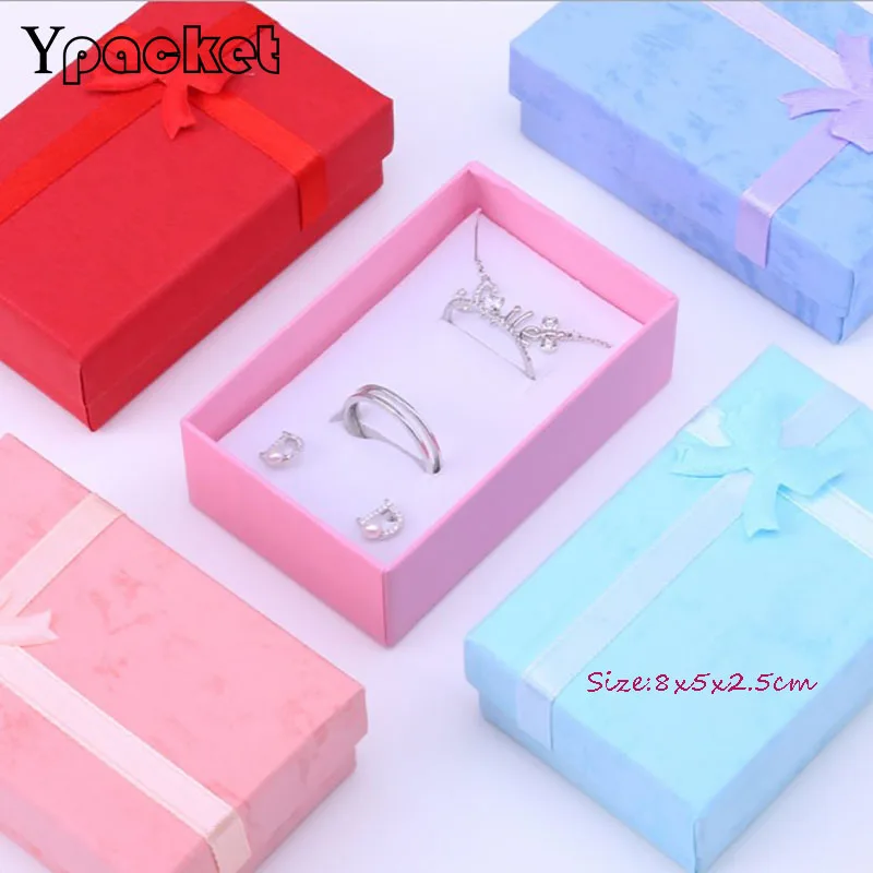 8Colors Jewelry Organizer Box Engagement Ring For Earrings Necklace Bracelet Display Gift Box 8x5x2.5cm Pendant Storage Box 48PC
8Colors Jewelry Organizer Box Engagement Ring For Earrings Necklace Bracelet Display Gift Box 8x5x2.5cm Pendant Storage Box 48PC