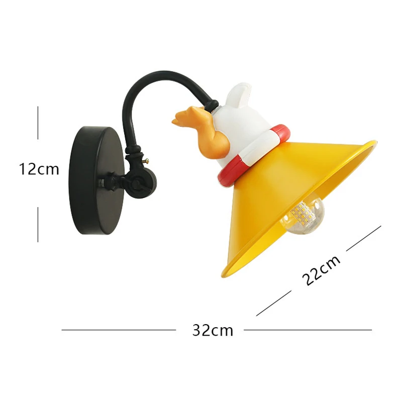 Modern Cute Dog Wall Lamps Kids Bedroom Bedside Yellow Wall Lights for Living Room Kitchen Restaurant Decorative Nordic Sconces
Modern Cute Dog Wall Lamps Kids Bedroom Bedside Yellow Wall Lights for Living Room Kitchen Restaurant Decorative Nordic Sconces