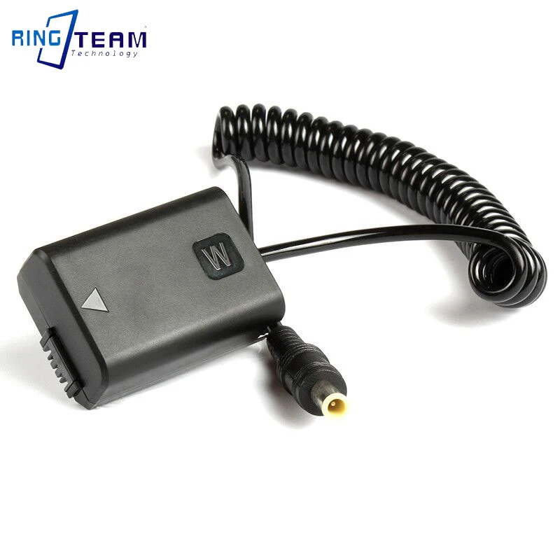 DC 5.0*3.0mm Spring Cable to FW50 Dummy Battery PW20 DC Coupler for Sony Cameras ILCE 7 7R 7S A65 A7RII A5100 A6000 A6300 Crane2
DC 5.0*3.0mm Spring Cable to FW50 Dummy Battery PW20 DC Coupler for Sony Cameras ILCE 7 7R 7S A65 A7RII A5100 A6000 A6300 Crane2