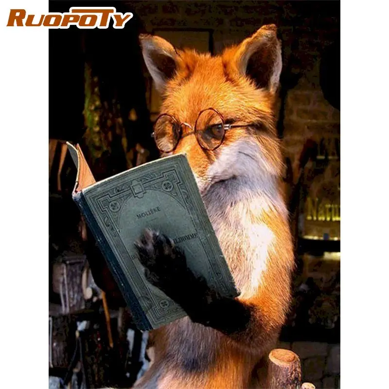 RUOPOTY DIY Painting By Numbers Kit Fox Animal Paint By Numbers For Adult Wall Art Picture For Room Decor Gift
RUOPOTY DIY Painting By Numbers Kit Fox Animal Paint By Numbers For Adult Wall Art Picture For Room Decor Gift