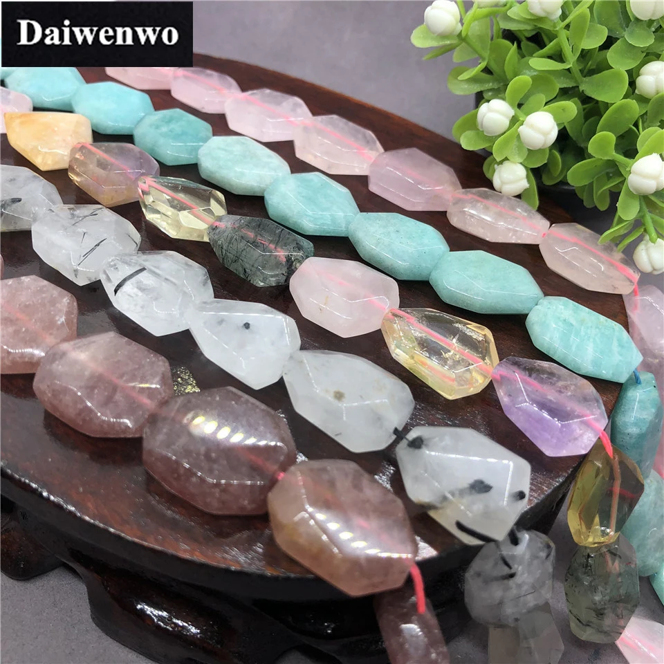 Natural Strawberry Black Hair Colorful Rose Quartz Amazonite Geometric Beads Diy
Natural Strawberry Black Hair Colorful Rose Quartz Amazonite Geometric Beads Diy
