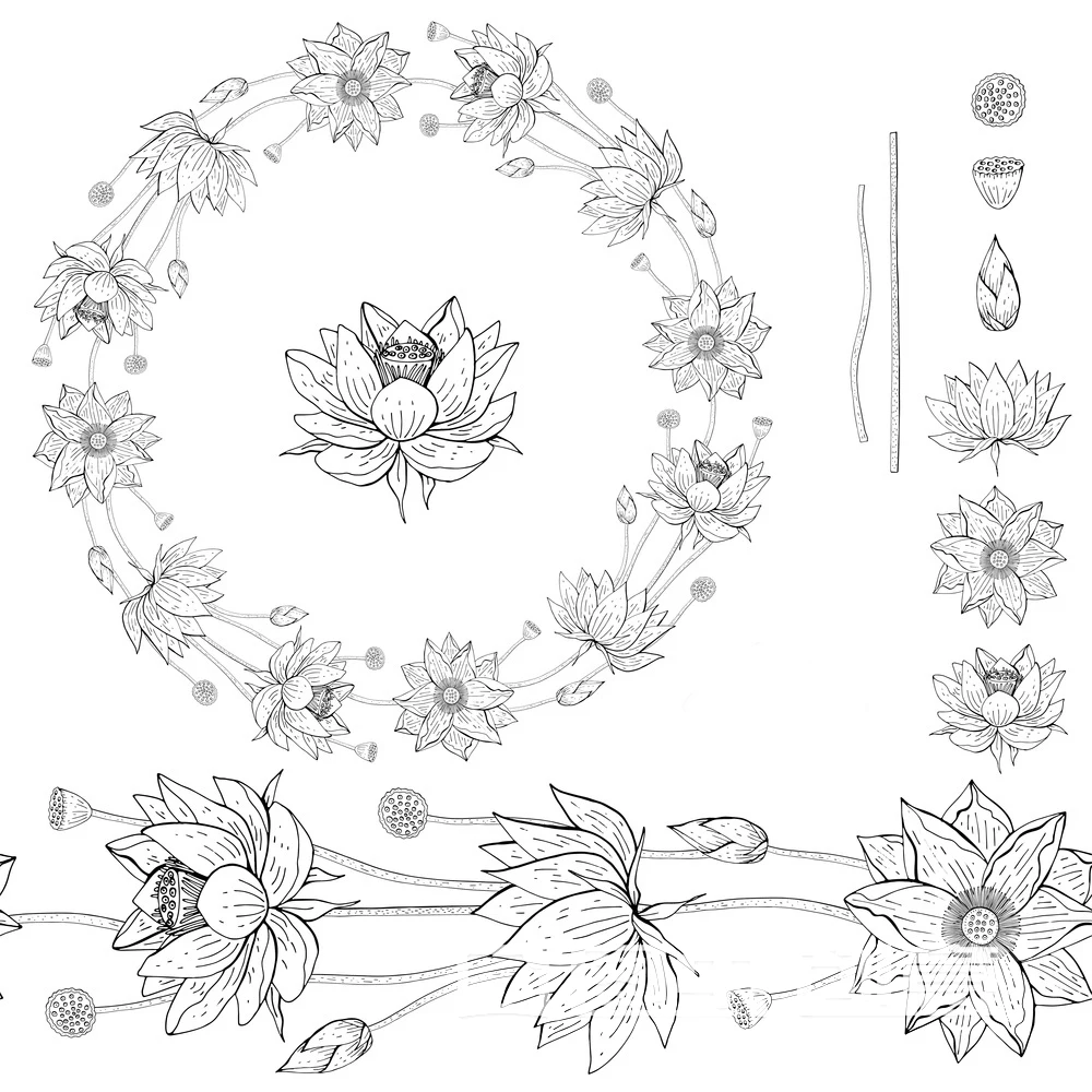 AZSG Lotus Flowers Clear Stamps For DIY Scrapbooking Decorative Card Making Crafts Fun Decoration Supplies
AZSG Lotus Flowers Clear Stamps For DIY Scrapbooking Decorative Card Making Crafts Fun Decoration Supplies