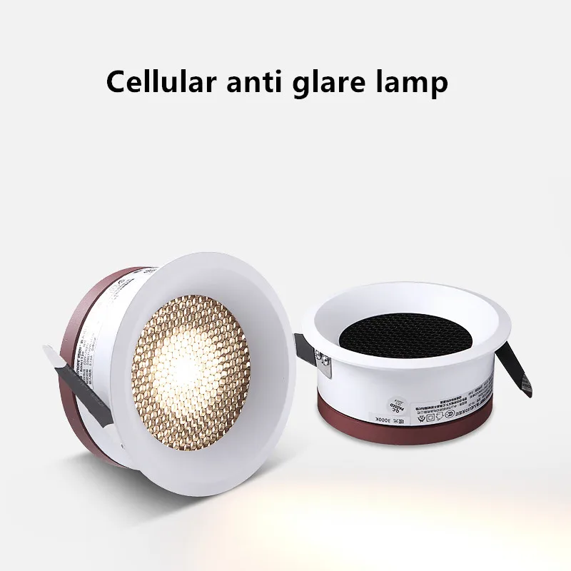 Modern honeycomb nest anti-glare lens adjustable COB concave down light LED ceiling spotlight
Modern honeycomb nest anti-glare lens adjustable COB concave down light LED ceiling spotlight