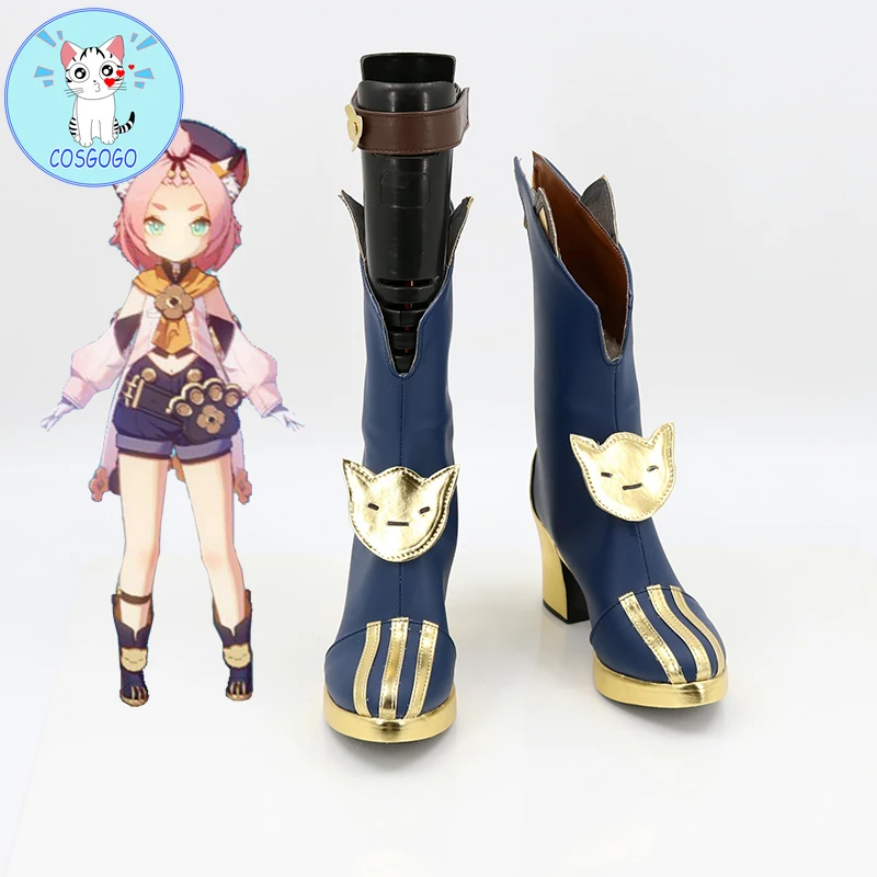 Game Genshin Impact Diona Cosplay Boots Leather Shoes Accessories Halloween Party High Heel Shoes
Game Genshin Impact Diona Cosplay Boots Leather Shoes Accessories Halloween Party High Heel Shoes